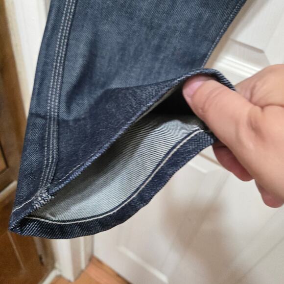 AG Tellis Crop Jeans Men’s 31 Dark Wash Modern Slim Fit Denim - Picture 9 of 12